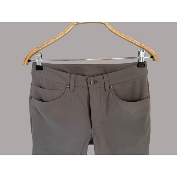 Lululemon ABC Commission Golf Pants Size 28 Mens Slim Warpstreme Taup colot - Picture 4 of 6